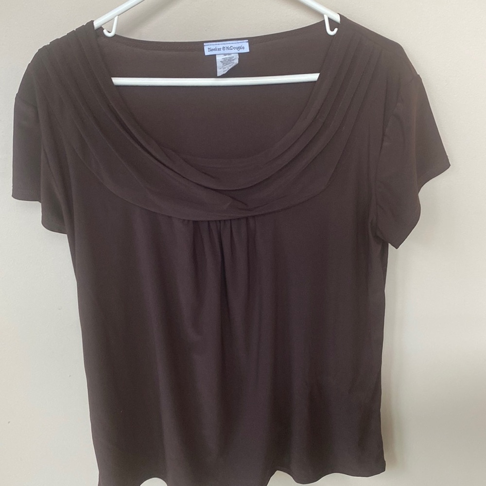 Shirt sleeve blouse (accepting offers)